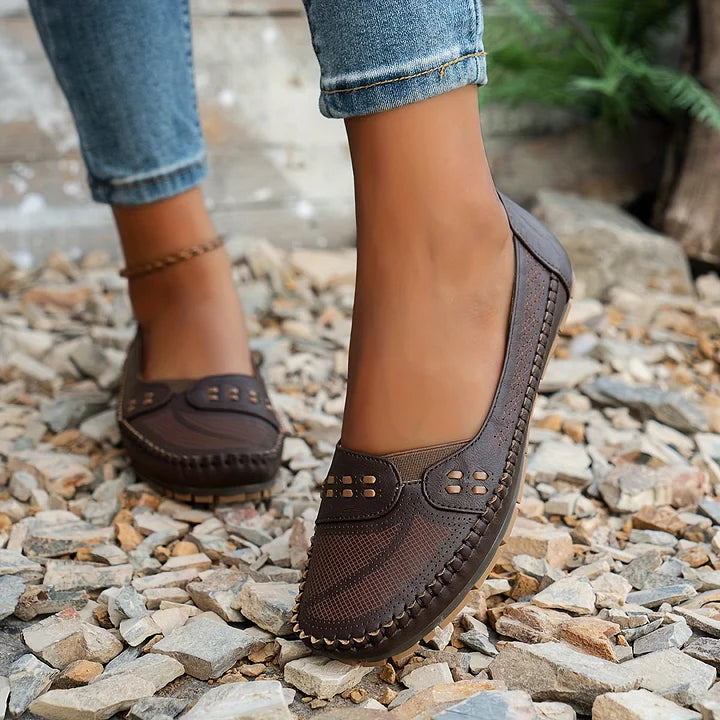 Comodo Mocassino Ortopedico Donna Supporto Arco