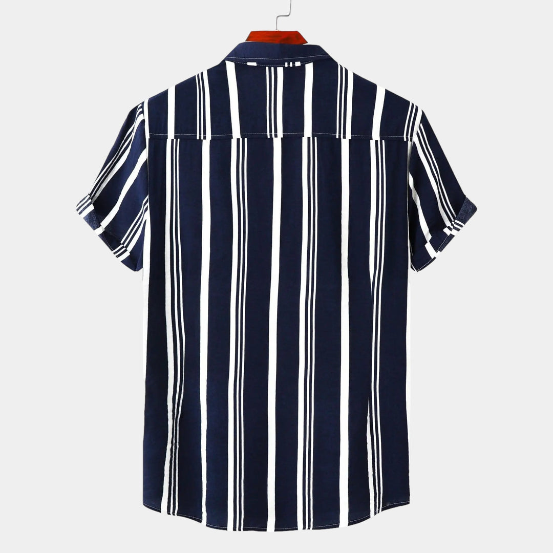 Camicia uomo a righe elegante