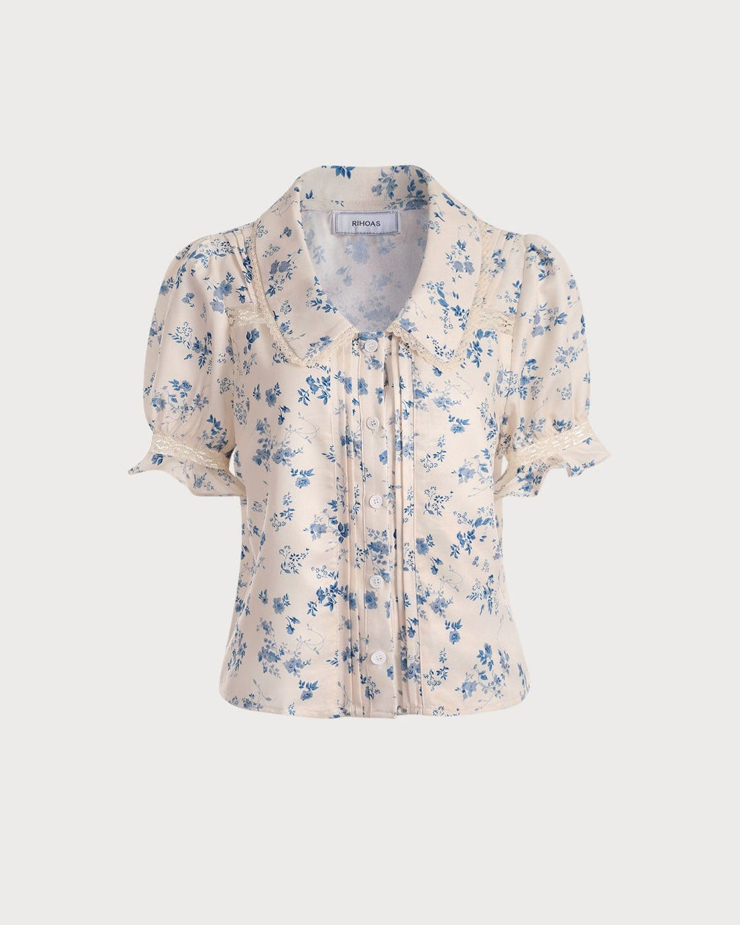 T shirt florale lussuosa donna scollo v