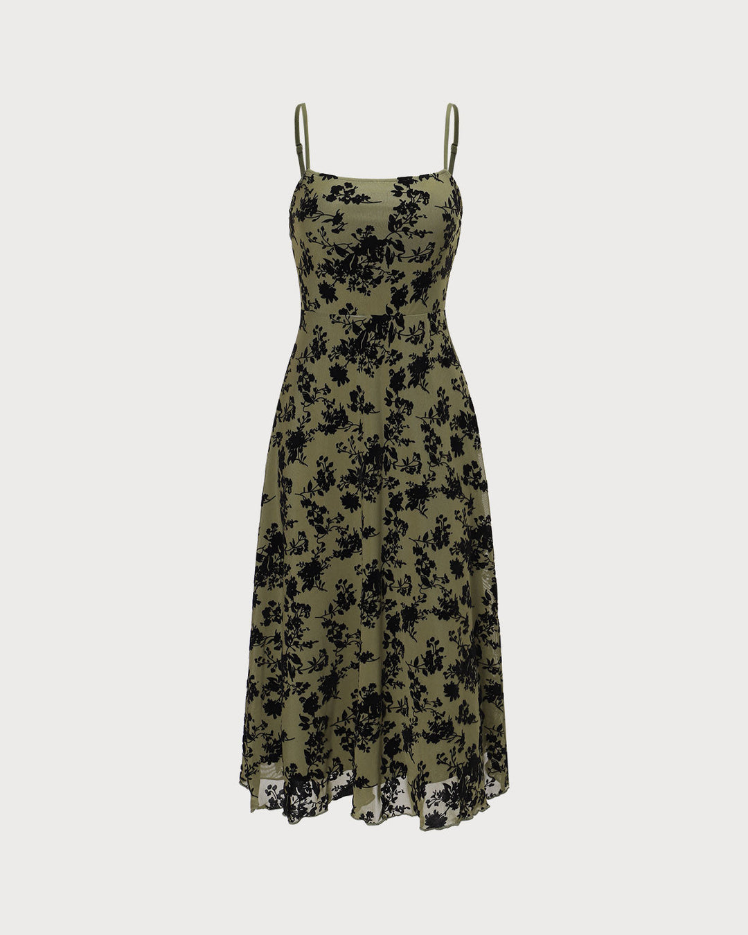 Elegante Abito Mini Floreale Scollo a V Linea A