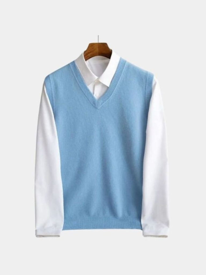 Gilet in lana merino 100%