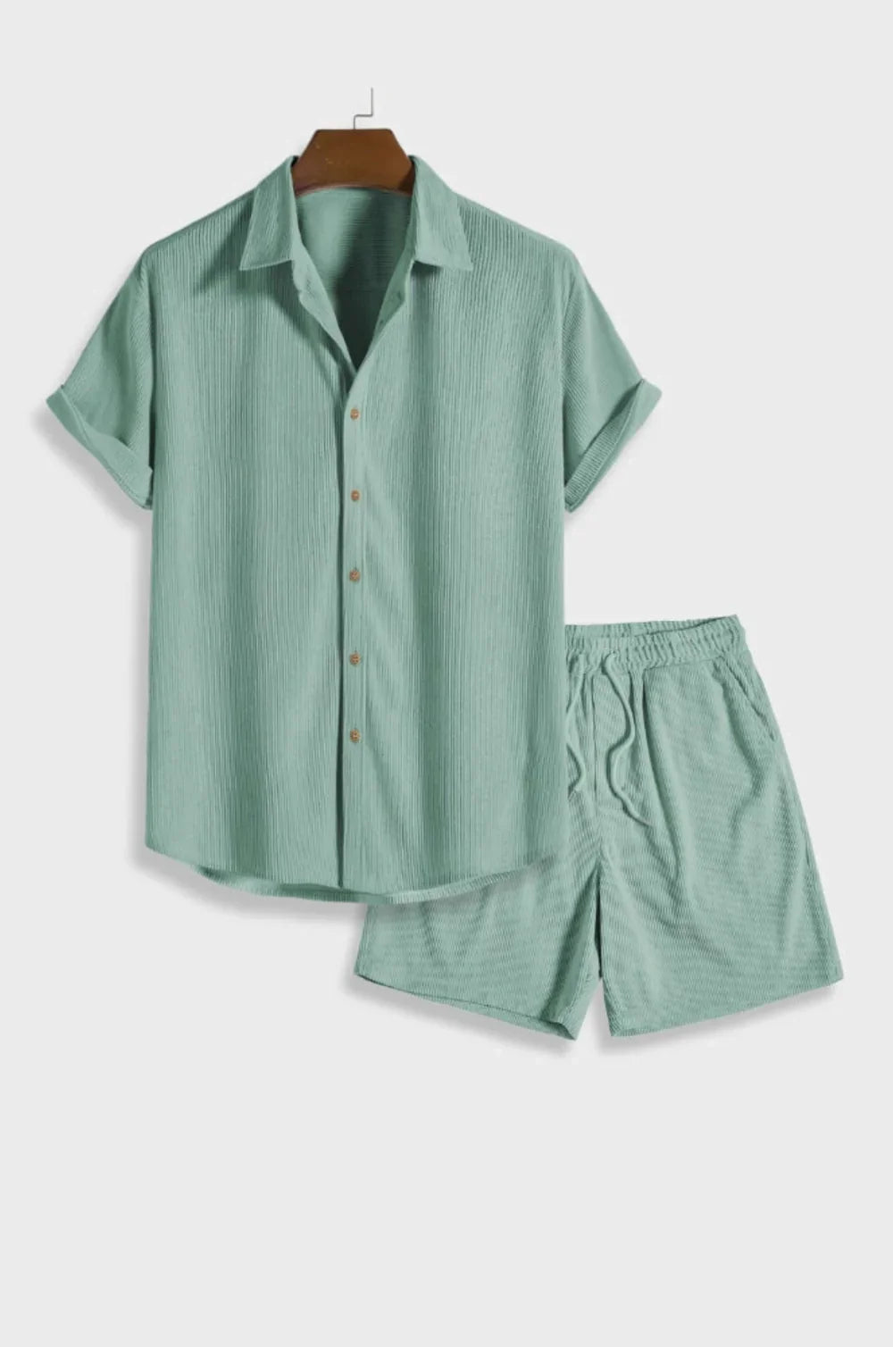 Set uomo estivo camicia pantaloncini