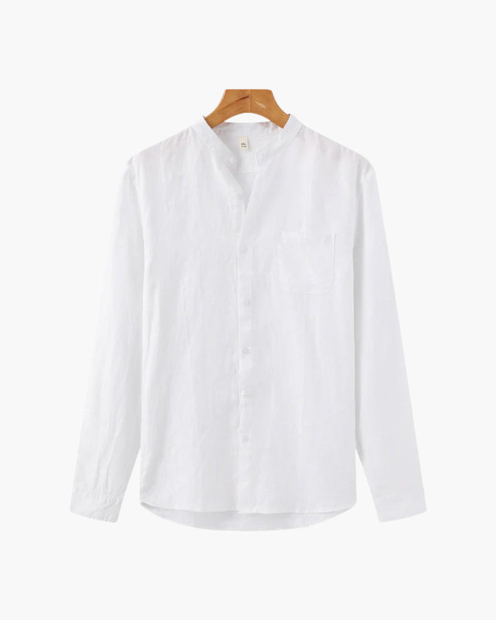Camicia in Lino Uomo 100% Lino Vestibilità Oversize