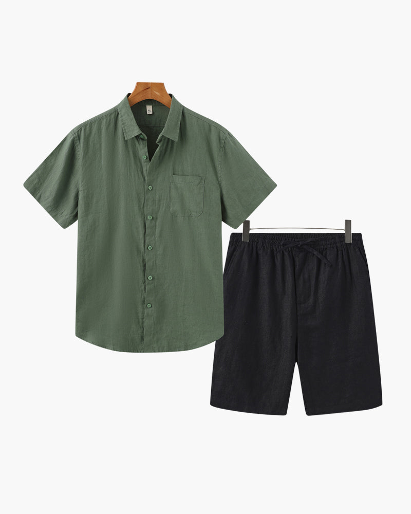 Pantaloncini estivi in lino Old Money