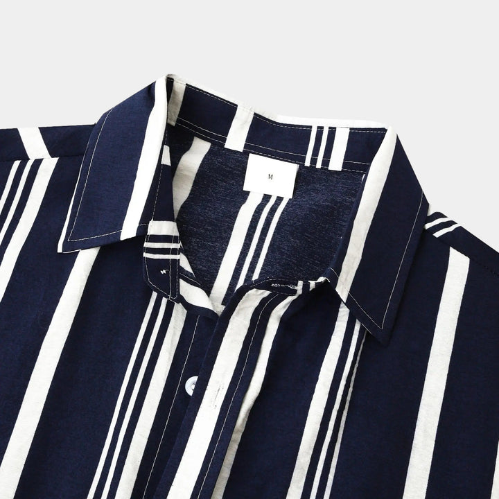 Camicia uomo a righe elegante