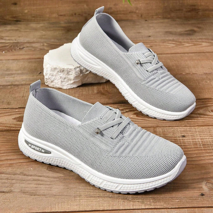 Leggere Sneakers Donna Mesh Traspirante Allacciate Comfort