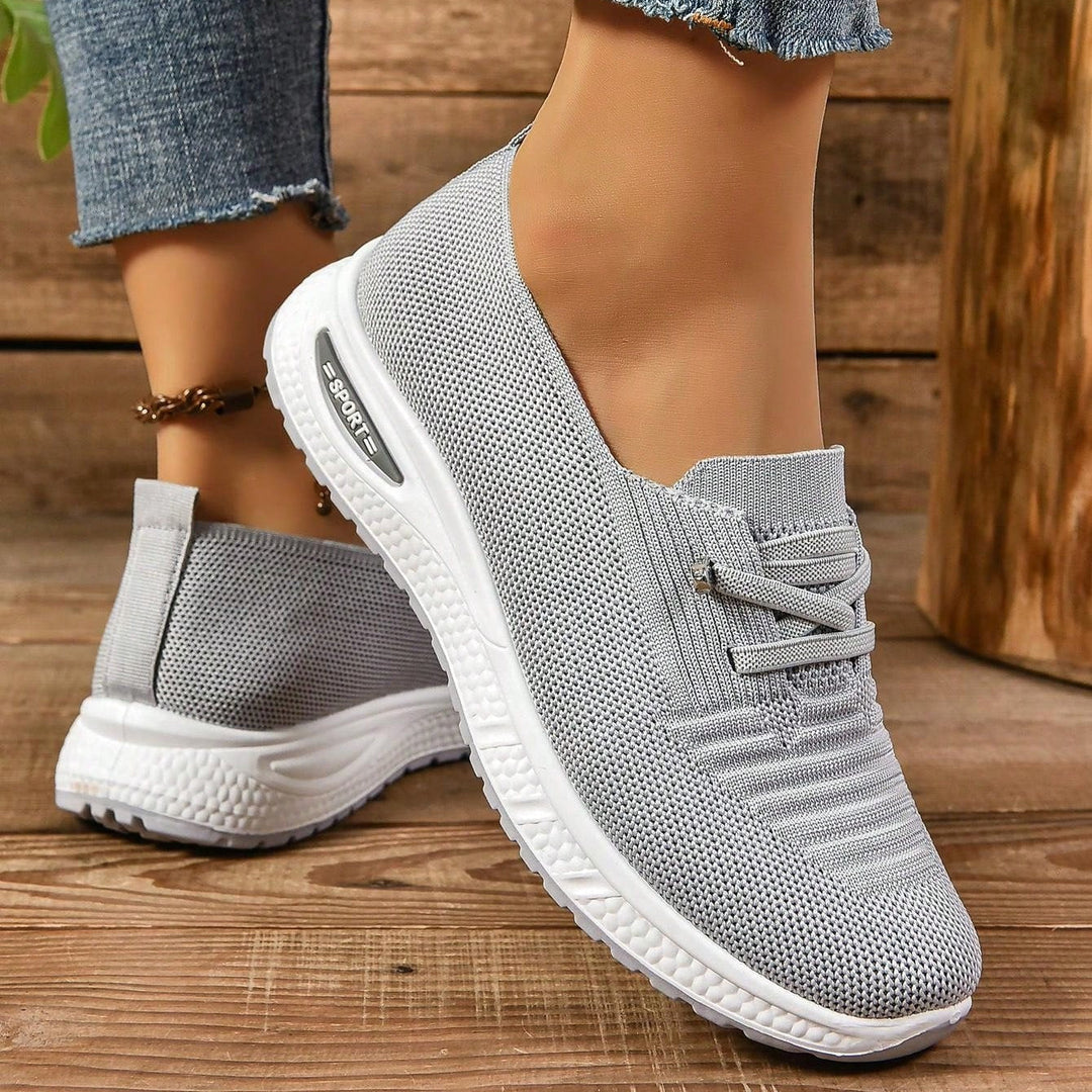 Leggere Sneakers Donna Mesh Traspirante Allacciate Comfort