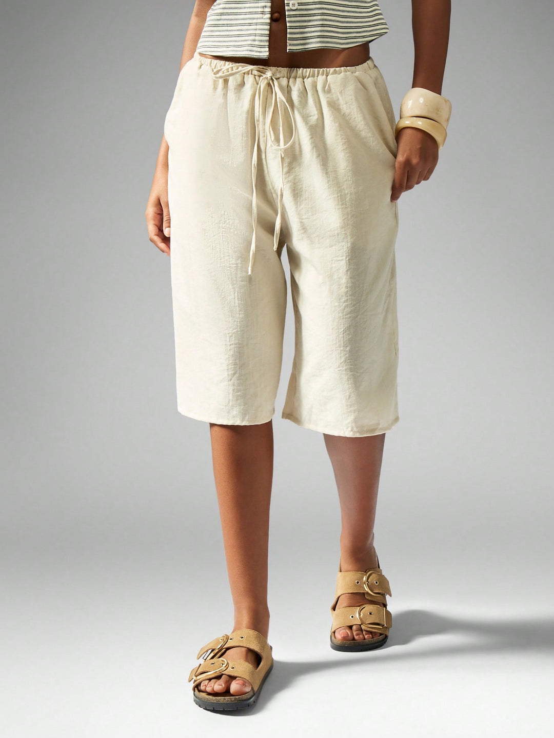 Bermuda Donna Coulisse Raffinata