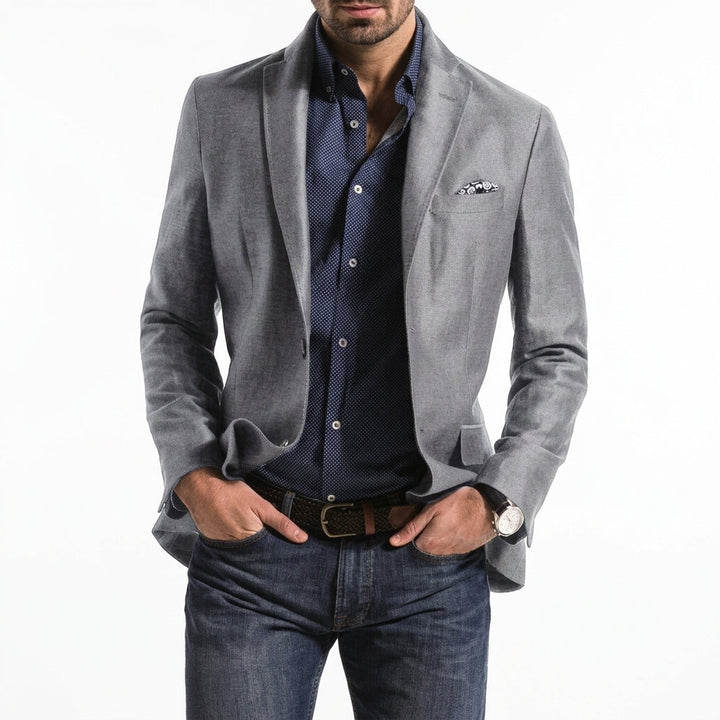 Blazer Uomo Monopetto con Revers Classico
