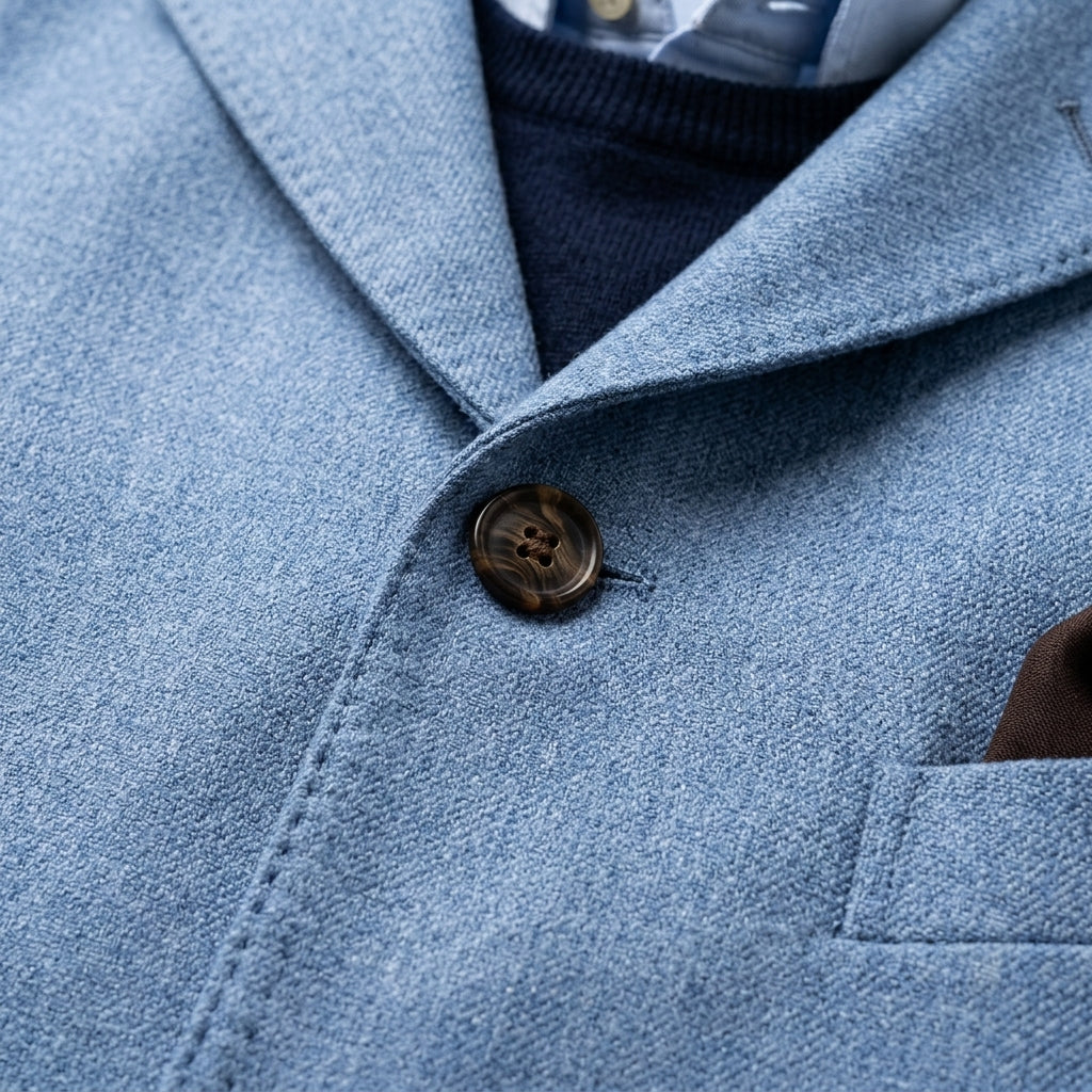 Blazer Uomo Monopetto con Revers Classico