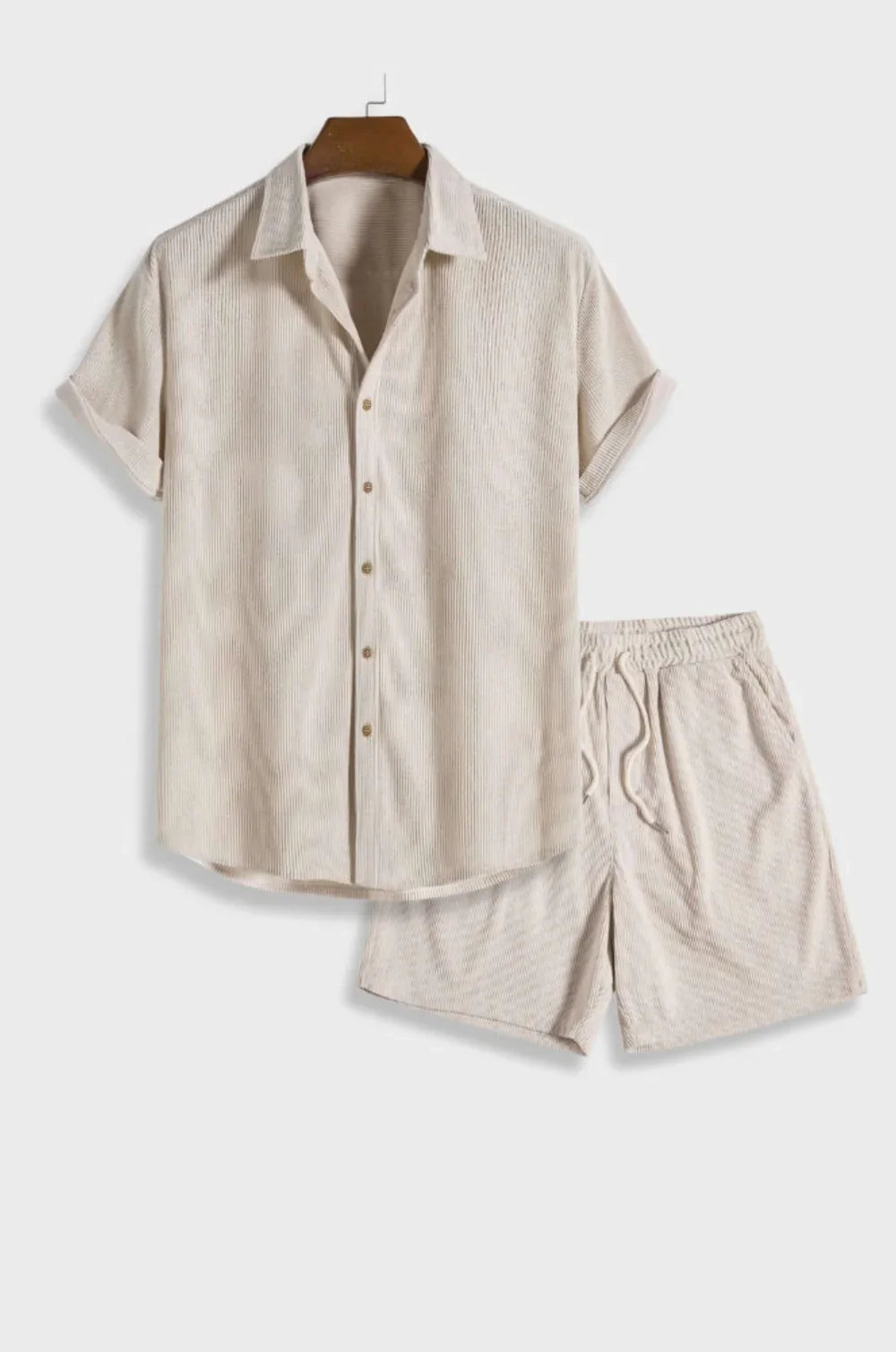 Set uomo estivo camicia pantaloncini