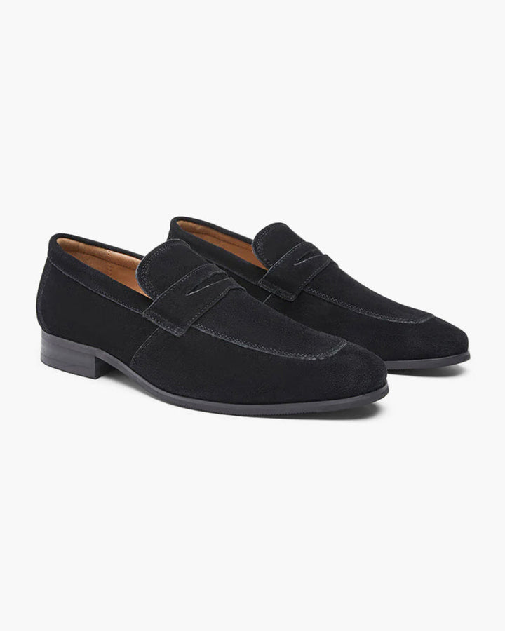 Mocassini Uomo Camoscio Eleganti