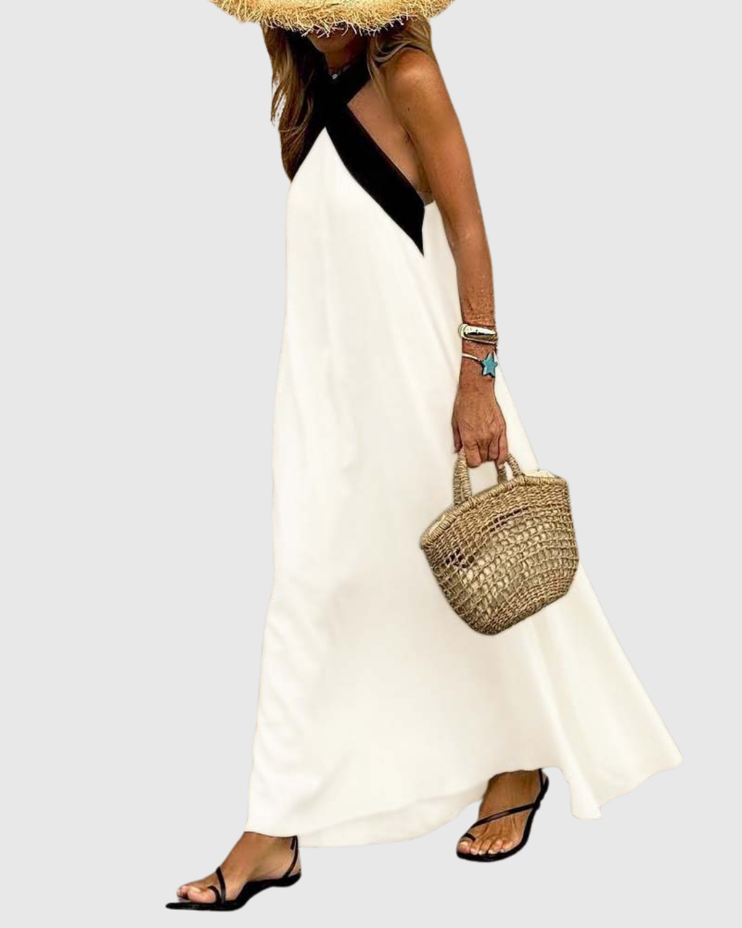 Orella | Abito con scollo incrociato