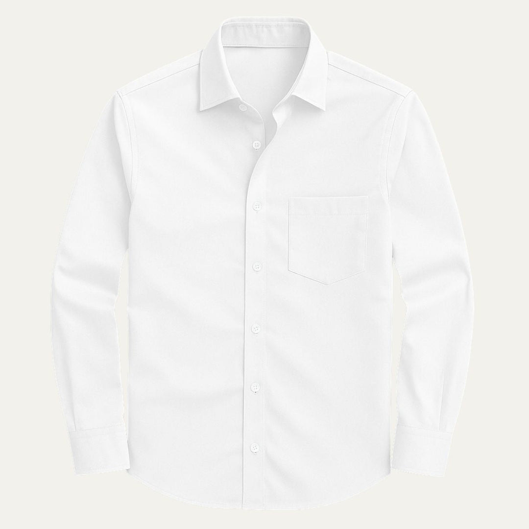 Camicia uomo formale slim fit lucida