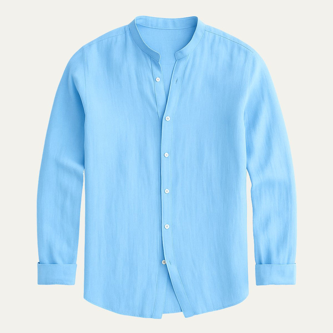 Camicia uomo lino estiva elegante
