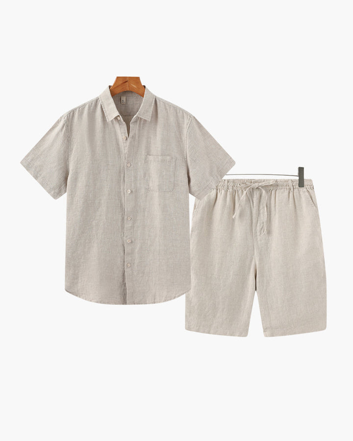 Pantaloncini estivi in lino Old Money