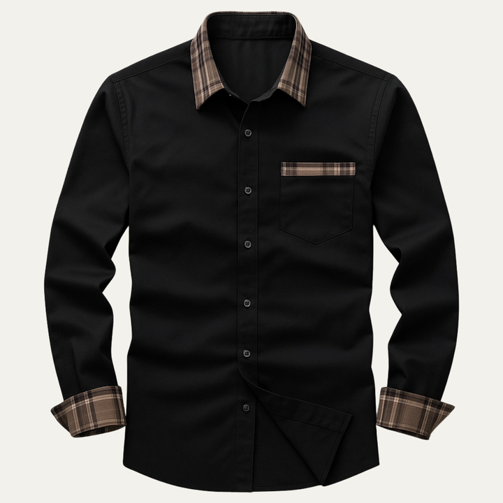 Camicia uomo elegante slim fit