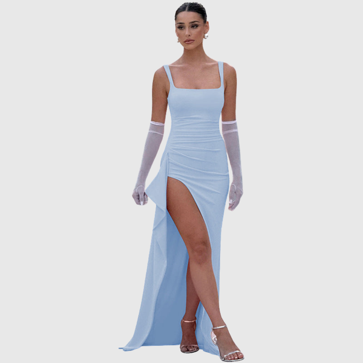 Cell | Elegante abito lungo formale con schiena scoperta