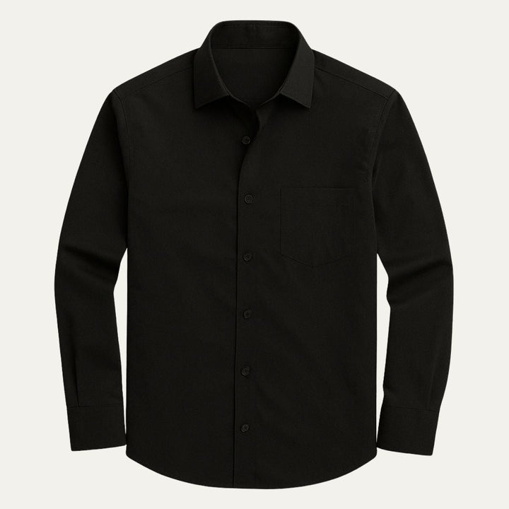 Camicia uomo formale slim fit lucida