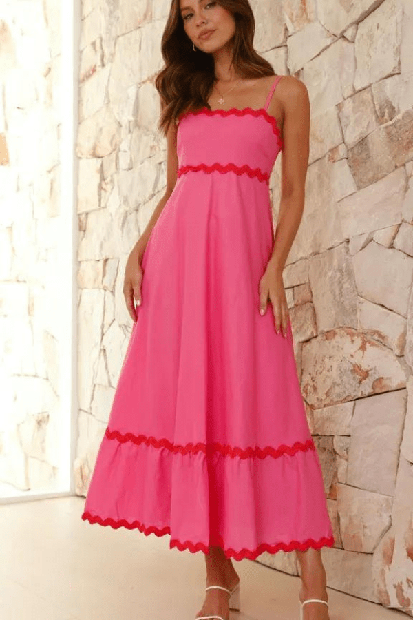 Elegante Abito Lungo Amillia Donna Glamour Raffinato