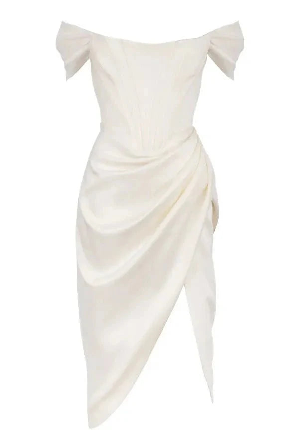 Elegante Abito Midi Lexana Donna Raffinato