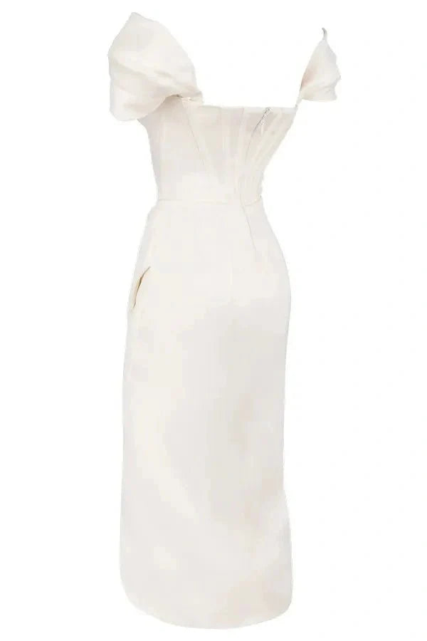Elegante Abito Midi Lexana Donna Raffinato