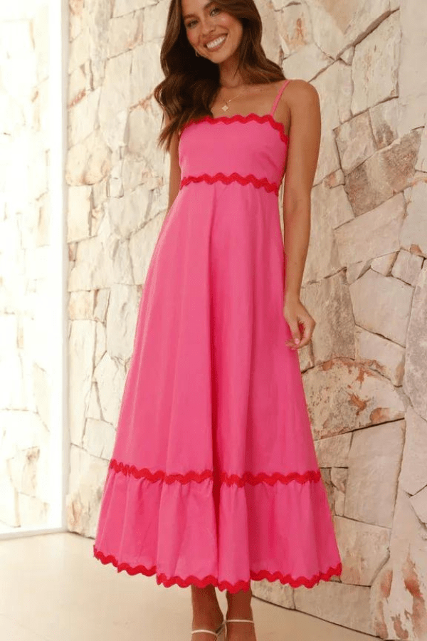 Elegante Abito Lungo Amillia Donna Glamour Raffinato