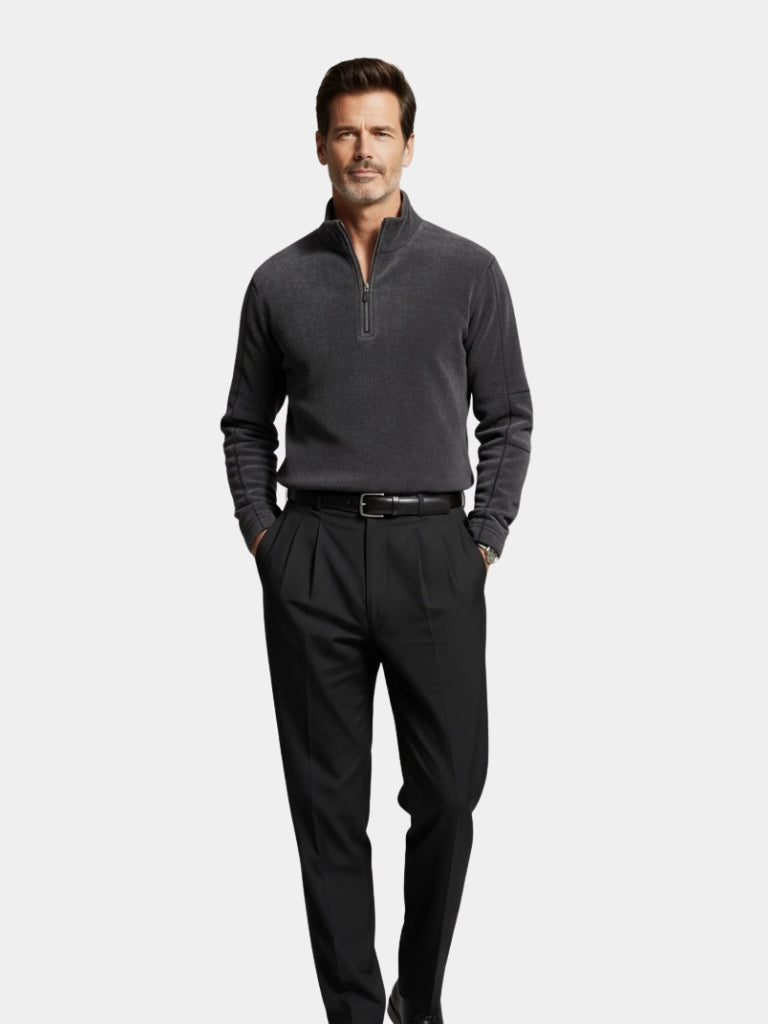 Maglione Alpine con zip a un quarto