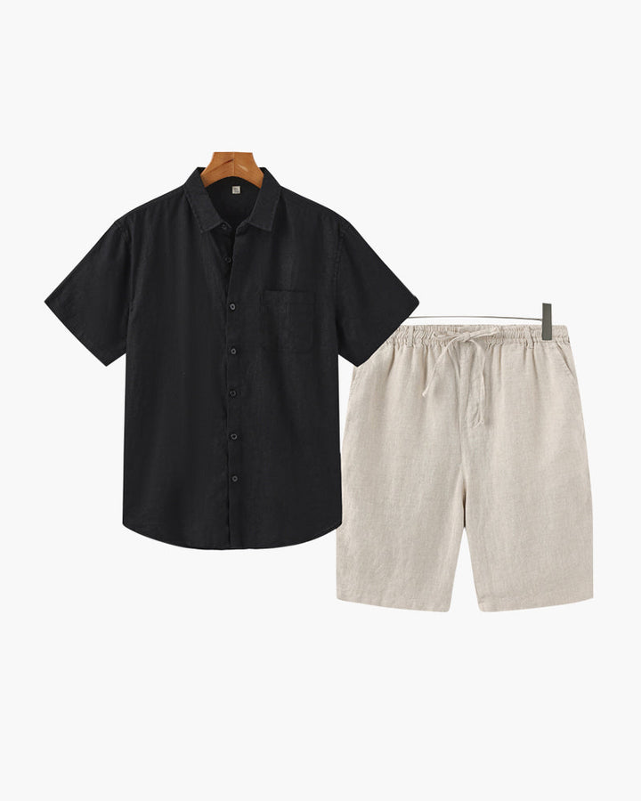 Pantaloncini estivi in lino Old Money