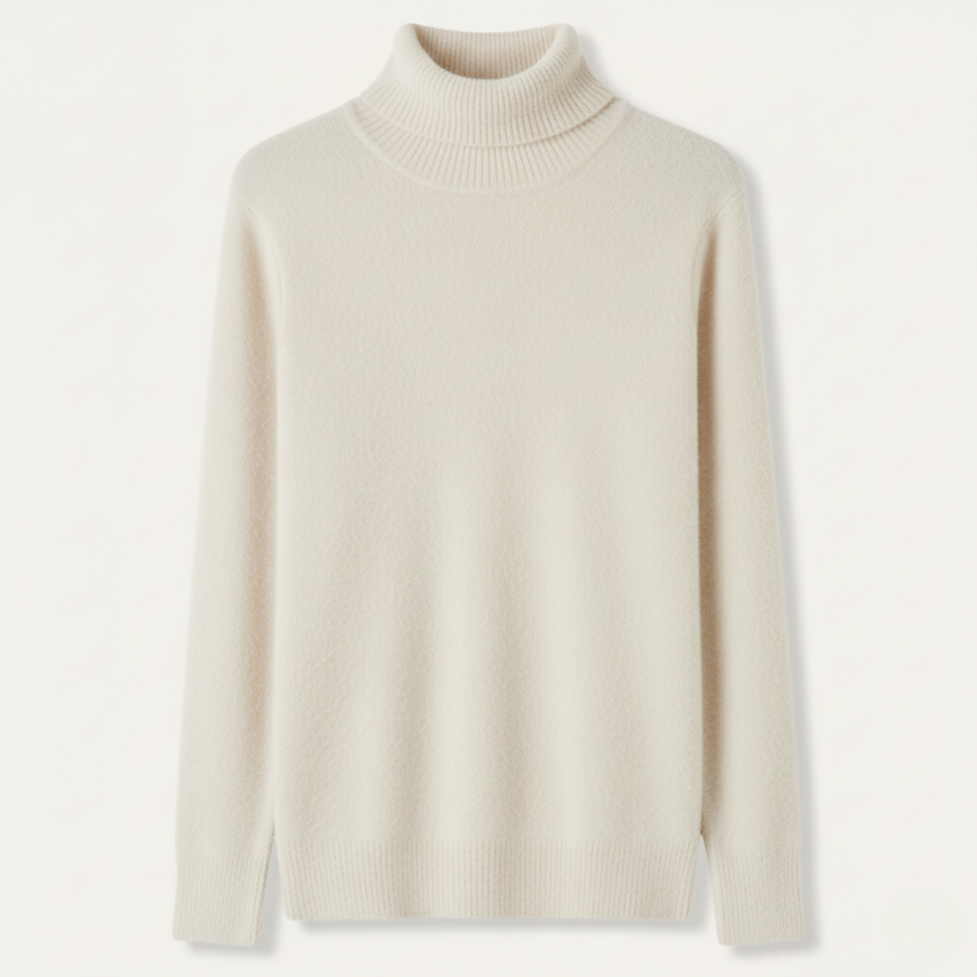 Maglione Uomo Girocollo Dolcevita Morbido Vestibilità Relaxed