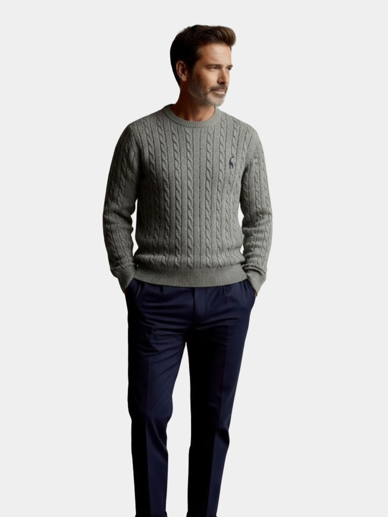 Maglione girocollo in cotone