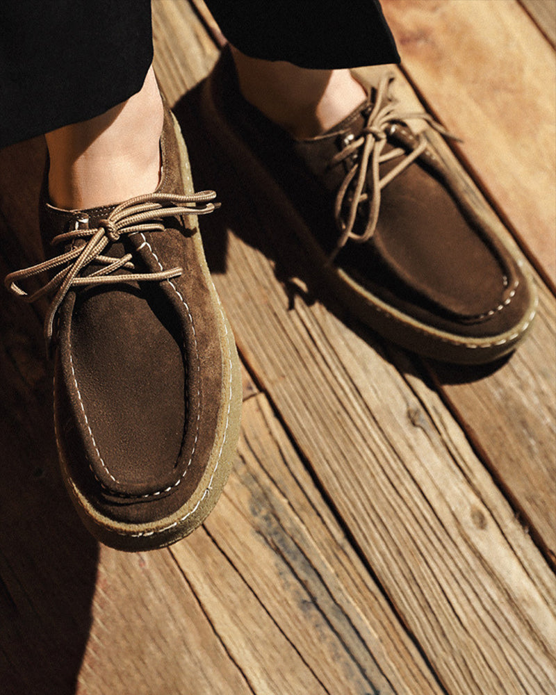 Scarpe Uomo Camoscio Eleganti