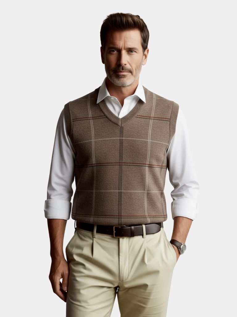 Gilet Kinit a quadri accademico