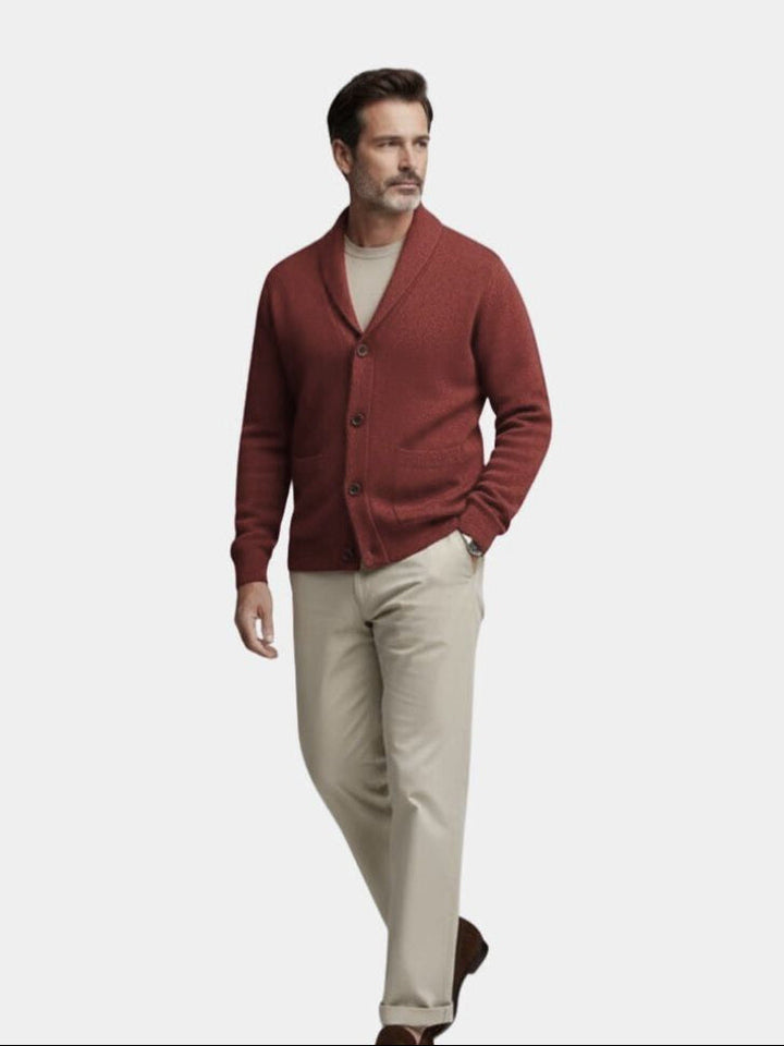 Cardigan italiano in maglia