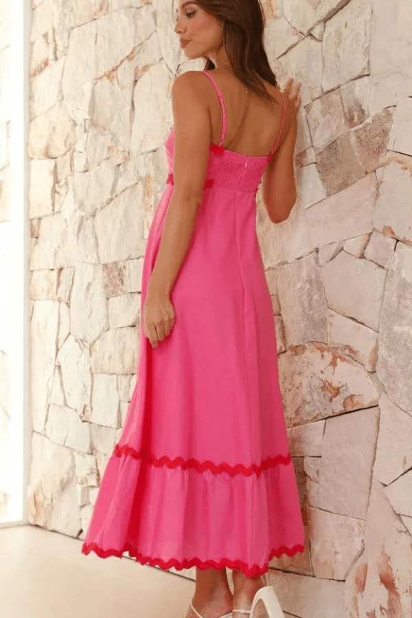 Elegante Abito Lungo Amillia Donna Glamour Raffinato