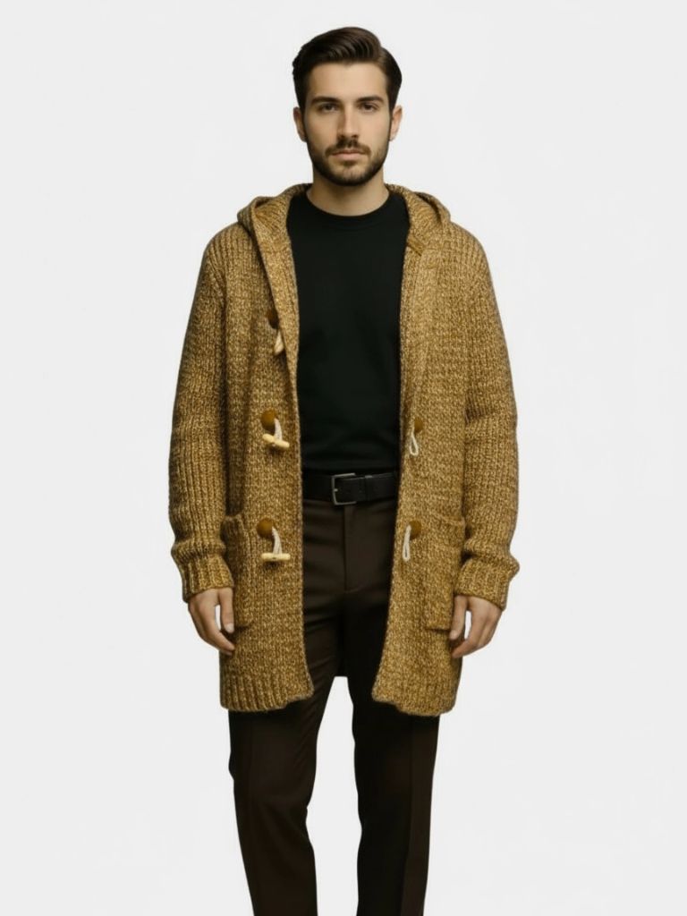 Giacca con cappuccio Himalaya Knit