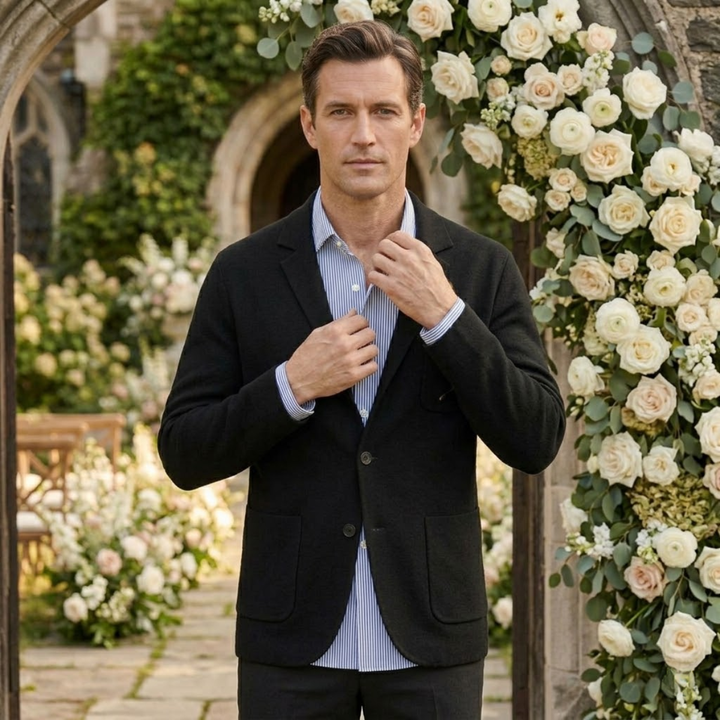 Blazer Uomo in Cotone Estivo per Matrimonio