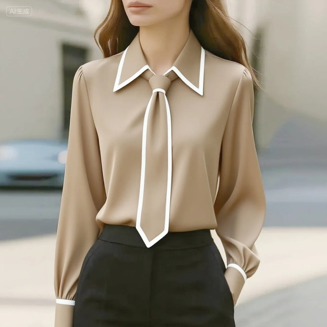Camicia donna elegante manica lunga