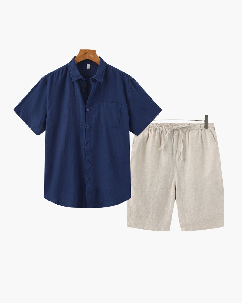 Pantaloncini estivi in lino Old Money
