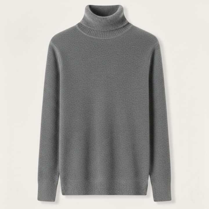 Maglione Uomo Girocollo Dolcevita Morbido Vestibilità Relaxed
