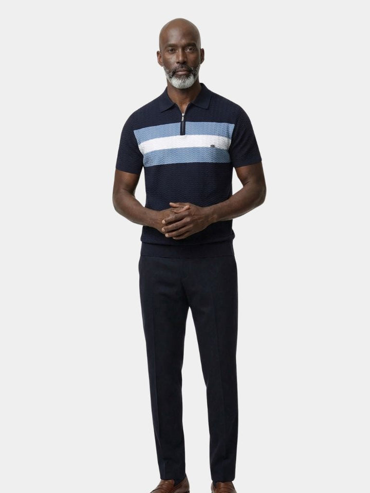 Polo con zip a un quarto Classic Fit Quarter Zip Polo