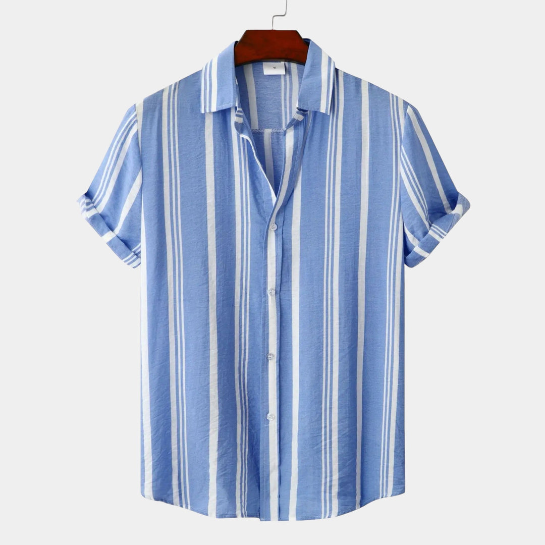Camicia uomo a righe elegante