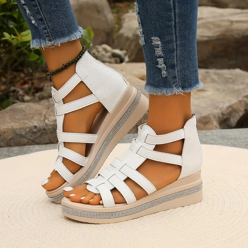 Sandali Ortopedici con Strass Donna — Comfort e Stile Estivo