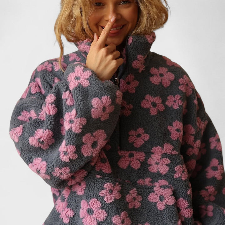 Daisy - Fleece Polare Fiorito