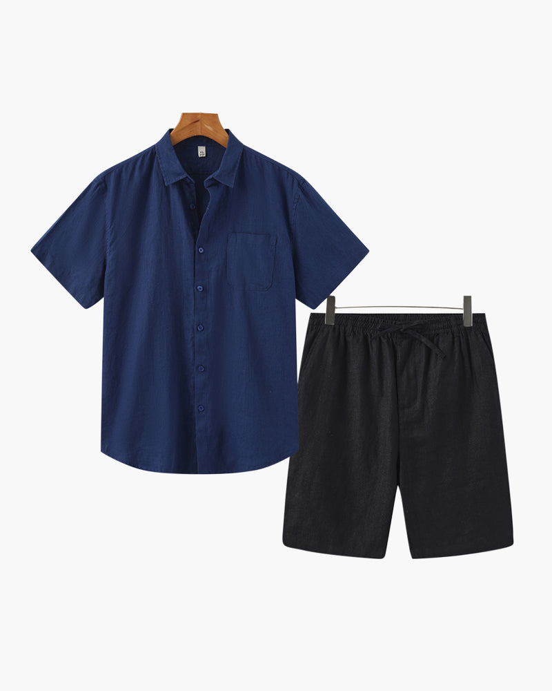 Pantaloncini estivi in lino Old Money