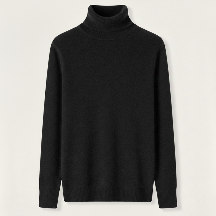 Maglione Uomo Girocollo Dolcevita Morbido Vestibilità Relaxed