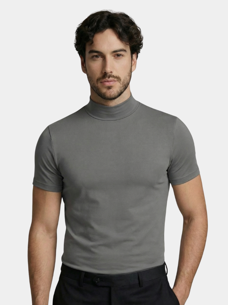 Maglietta casual Maglietta casual a collo alto