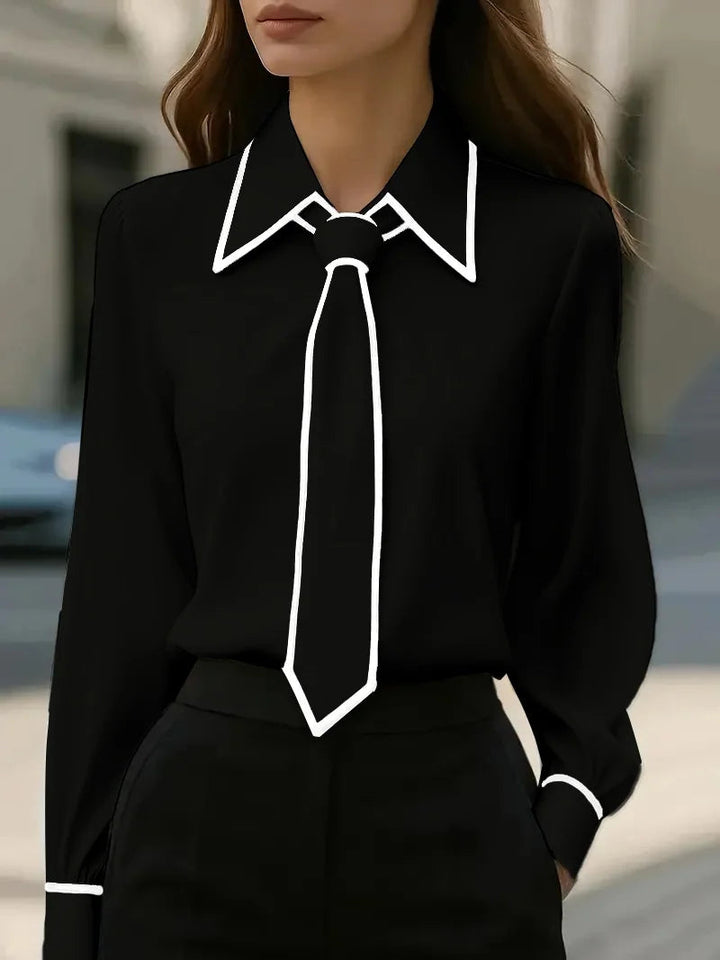 Camicia donna elegante manica lunga