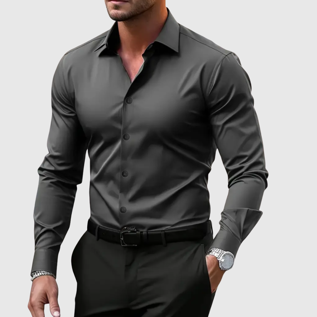 Gianni - Camicia da uomo a maniche lunghe classica business
