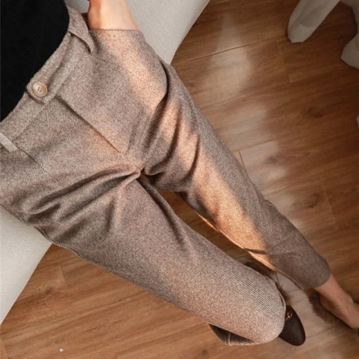 Pantaloni uomo sartoriali in pura lana